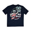 Down-n-Out Big Bore t-shirt navy blue DOWN-N-OUT MOTOVEIKALS 21