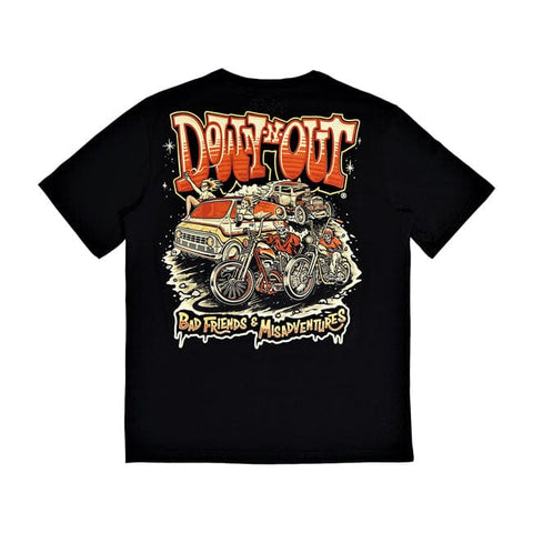 Down-n-Out DNO 4 Life t-shirt black DOWN-N-OUT MOTOVEIKALS 21