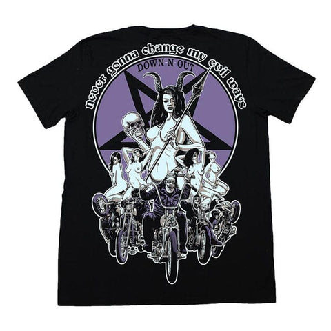 Down-N-Out Evil Ways T-shirt black DOWN-N-OUT MOTOVEIKALS 21