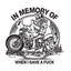 Down-n-Out In Memory sticker DOWN-N-OUT MOTOVEIKALS 21