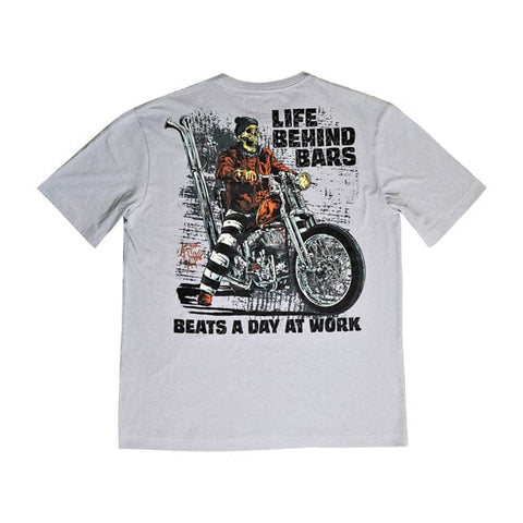 Down-n-Out Life Behind Bars t-shirt grey DOWN-N-OUT MOTOVEIKALS 21