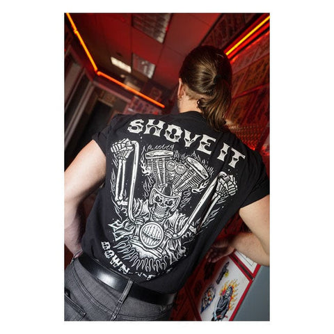 Down-n-Out Shove it t-shirt black DOWN-N-OUT MOTOVEIKALS 21