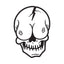 Down-n-Out Skull Boob sticker DOWN-N-OUT MOTOVEIKALS 21