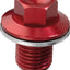 Drain Plug Magnetic Red MOOSE RACING HARD-PARTS MOOSE RACING MOTOVEIKALS 21