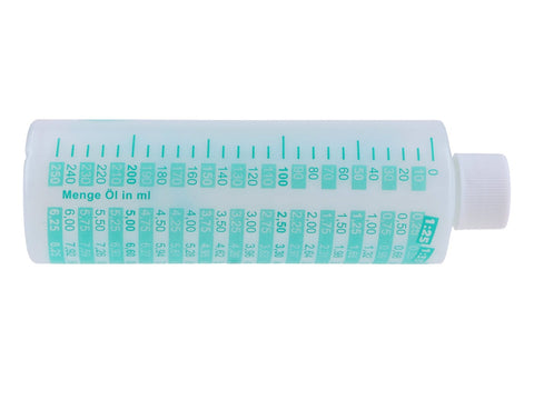 Eļļas jaukšanas pudelīte 250ml SCHMITT turquoise SCHMITT MOTOVEIKALS 21
