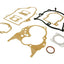 engine gasket set for 10" wheel for Daelim, SYM, Kymco 101 OCTANE MOTOVEIKALS 21