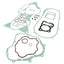 engine gasket set for Kymco MXer 150, MXU 150 NARAKU MOTOVEIKALS 21