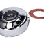 engine ignition cover / alternator cover chromed, black Puch logo for Puch Maxi, X30 101 OCTANE MOTOVEIKALS 21