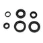 Engine oil seal 6 pieces Dimensions: 20x35x7 mm, 28x40x8 25x40x5 15x26x6 21x15x4 12x22x5 mm for Yamaha DT 80 MX, RD, TW DIVERSE / IMPORT MOTOVEIKALS 21