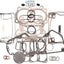 Est Top End Gskt 92-99 Bt COMETIC COMETIC MOTOVEIKALS 21