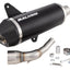 Exhaust Malossi RX Black with catalyst for Vespa GTS 300 Euro4 2016-2022 MALOSSI MOTOVEIKALS 21