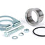 Exhaust manifold stub o-ring / clamping type - BGM PRO - Ų=45mm, Vespa PX200, Rally 200, Quattrini M232/M244 - weld on type, incl. o-ring BGM PRO MOTOVEIKALS 21