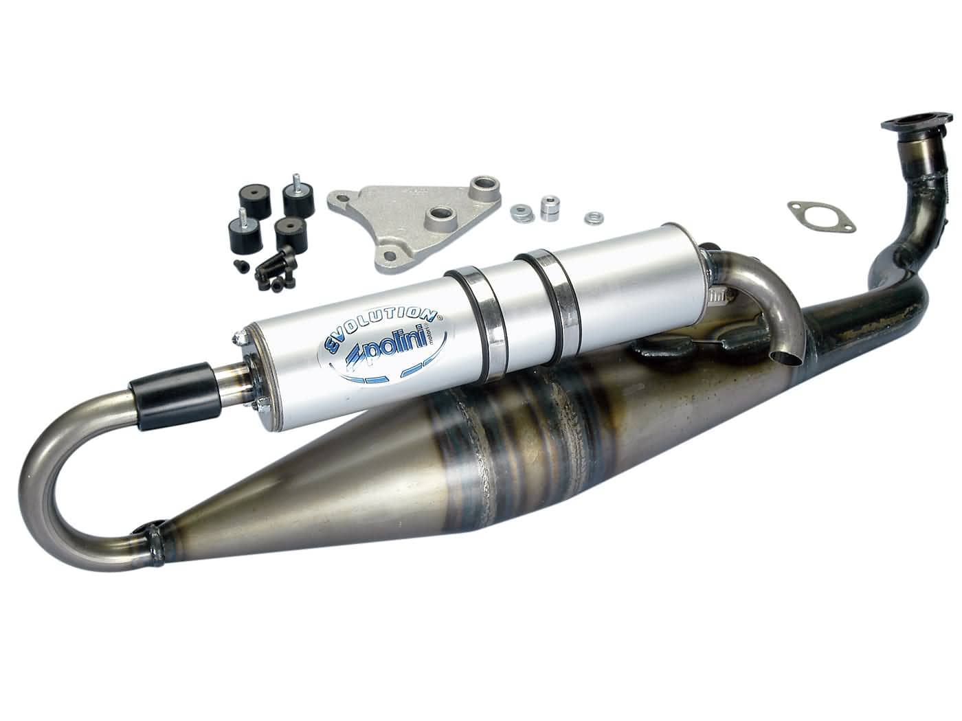 exhaust Polini racing Evolution 50cc for Minarelli horizontal ...