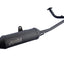 exhaust Polini Sport black matt for Peugeot Kisbee 50 ie 4T Euro5 2021- POLINI MOTOVEIKALS 21