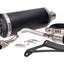 exhaust Power1 aluminum black for Vespa Primavera, Sprint, Zip 4-stroke 50 Euro4 18- POWER1 MOTOVEIKALS 21
