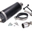 exhaust Power1 aluminum black for Vespa Primavera, Sprint, Zip 4T 50cc Euro5 20- DIVERSE / IMPORT MOTOVEIKALS 21