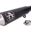 exhaust system Arrow Pro-Race stainless steel black for Brixton BX, Felsberg 125XC Euro4 2019- ARROW AUSPUFF MOTOVEIKALS 21