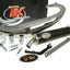exhaust Turbo Kit Bajo RQ chrome for CPI SX 50, SM 50, Beeline TURBO KIT MOTOVEIKALS 21