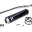 exhaust Turbo Kit for Daelim VT 125, 125F, 125FK 4T carburetor 1997-2002 TURBO KIT MOTOVEIKALS 21