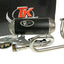 exhaust Turbo Kit GMax 4T for GY6, 139QMB 50cc 4-stroke TURBO KIT MOTOVEIKALS 21