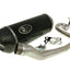 exhaust Turbo Kit GMax Carbon H2 4T for China GY6 125/150cc TURBO KIT MOTOVEIKALS 21