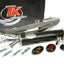 exhaust Turbo Kit Road RQ chrome for Yamaha TZR 50 all models TURBO KIT MOTOVEIKALS 21