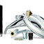 exhaust VOCA Cross chromed 50/70cc black silencer for Aprilia RX, SX, Derbi Senda VOCA RACING MOTOVEIKALS 21