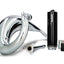 exhaust VOCA Cross chromed 50/70cc black silencer for Sherco 50 SM-R, SE-R VOCA RACING MOTOVEIKALS 21