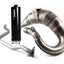 exhaust VOCA Cross Rookie 50/70cc black silencer for Yamaha DT50, MBK X-Limit, MH RYZ VOCA RACING MOTOVEIKALS 21
