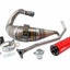 exhaust VOCA Cross Rookie 50/70cc red silencer for Aprilia RX, SX, Derbi Senda VOCA RACING MOTOVEIKALS 21