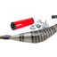 exhaust VOCA Rookie 50/70cc red silencer for Derbi EBE, EBS, D50B VOCA RACING MOTOVEIKALS 21