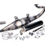 exhaust Yasuni Scooter R black for Minarelli horizontal YASUNI MOTOVEIKALS 21