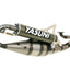 exhaust Yasuni Scooter R yellow carbon for Minarelli horizontal YASUNI MOTOVEIKALS 21