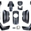 fairing kit 10-piece black primed for NIU-N1, NQi-Sport, NQi-GT, NQI-GTS OEM STANDARD MOTOVEIKALS 21