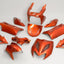 fairing kit 11-piece orange metallic for Yamaha Aerox, MBK Nitro 50cc, 100cc 2-stroke DMP MOTOVEIKALS 21