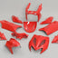 fairing kit 11-piece red for Yamaha Aerox, MBK Nitro 50cc, 100cc 2-stroke DMP MOTOVEIKALS 21