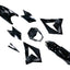 fairing kit complete black for CPI SX, SM, Beeline 101 OCTANE MOTOVEIKALS 21