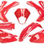 fairing kit complete red for Rieju MRT 50 OEM STANDARD MOTOVEIKALS 21