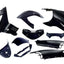 fairing kit EDGE 11-piece black metallic for Aprilia SR SR50 Street 1998- EDGE BIKEPARTS MOTOVEIKALS 21