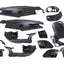 fairing kit EDGE 15-piece black glossy for Gilera Runner -2005 EDGE BIKEPARTS MOTOVEIKALS 21