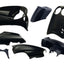fairing kit EDGE 7-piece black metallic for Yamaha Neos, MBK Ovetto 50-100cc 2-stroke -06/2007 EDGE BIKEPARTS MOTOVEIKALS 21