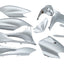 fairing kit EDGE 9-piece silver metallic for MBK Mach G, Yamaha Jog R, Jog RR 50cc 2-stroke EDGE BIKEPARTS MOTOVEIKALS 21