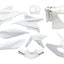 fairing kit EDGE 9-piece white for Yamaha Aerox, MBK Nitro EDGE BIKEPARTS MOTOVEIKALS 21
