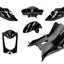 fairing parts kit 6-piece black for Kymco Agility 50, 125cc 2-, 4-stroke 08-17 TUNR MOTOVEIKALS 21