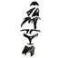 fairing parts kit 9-piece black for Yamaha T-Max 500 2008-2011 TUNR MOTOVEIKALS 21