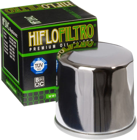Filter Oil Hf204 Chrome HIFLOFILTRO HIFLO MOTOVEIKALS 21
