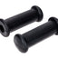 Footrest rubber set longitudinally ribbed black for Simson OEM STANDARD MOTOVEIKALS 21