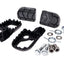 Footrest set CNC black 16x24x3mm for Beta RR50 Enduro DIVERSE / IMPORT MOTOVEIKALS 21