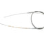 Front brake cable for Mobylette N 140 150 MOGA MOTOVEIKALS 21