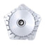 front brake drum GRIMECA NT 10 inch stub d=20mm w/o pattern silver for Vespa PK50-125, ?S, ?SS, ?XL, ?XL2, ?P200E, ?PX80-200, ?Lusso, T5 GRIMECA MOTOVEIKALS 21